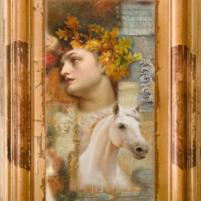 Cena z okvirjem/ price with frame: 400,00€