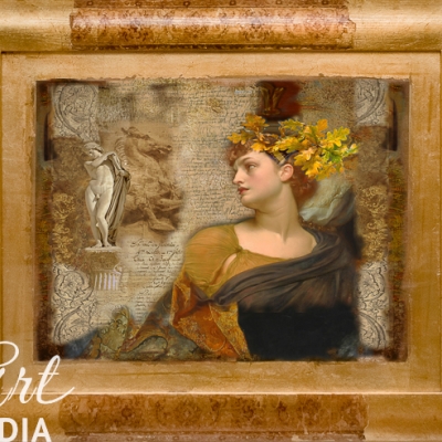 Cena z okvirjem/ price with frame: 500,00€