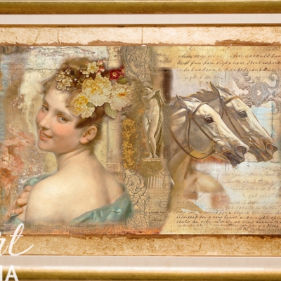 Cena z okvirjem/ price with frame: 500,00€